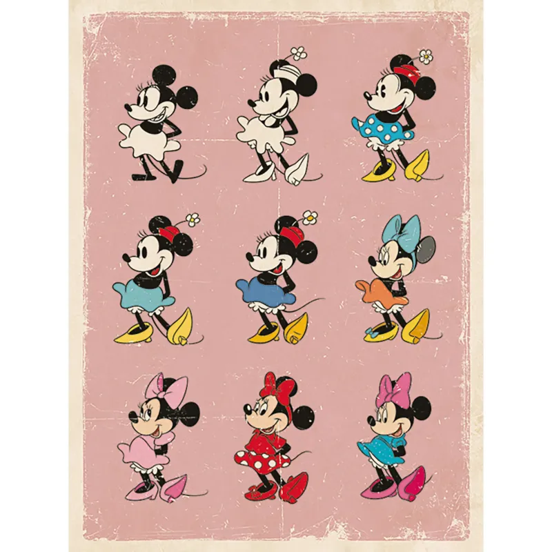 Minnie Mouse Evolution classic 40X50