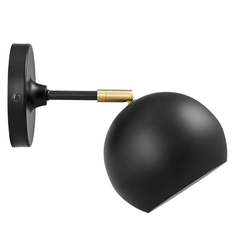 Modway Chalice 4" Swing-Arm Steel Wall Sconce