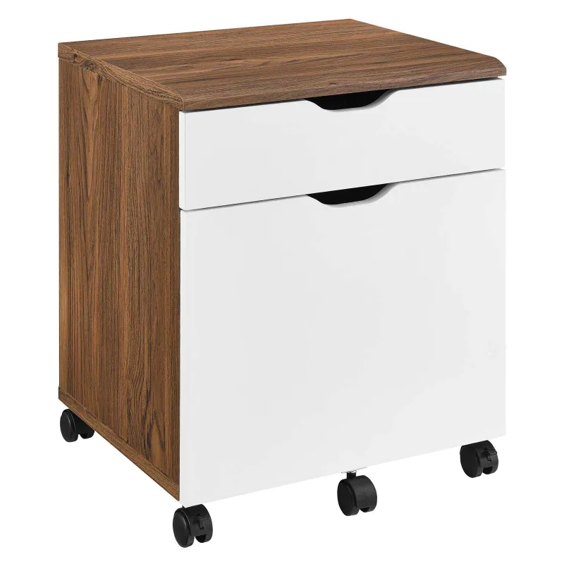 Modway Envision Wood File Cabinet Electricians
