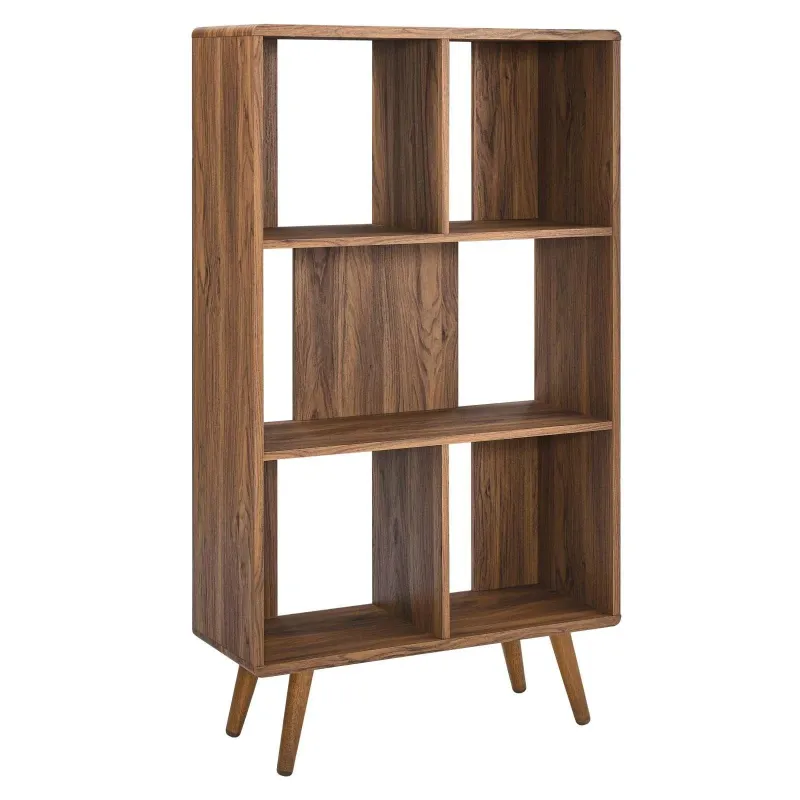 Modway Transmit 31" Wood Bookcase Easy Installation