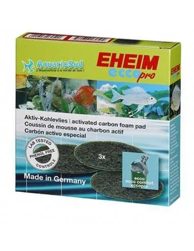 Mousse de filtration au charbon actif 3pcs Eheim 2032-2036 Electricians