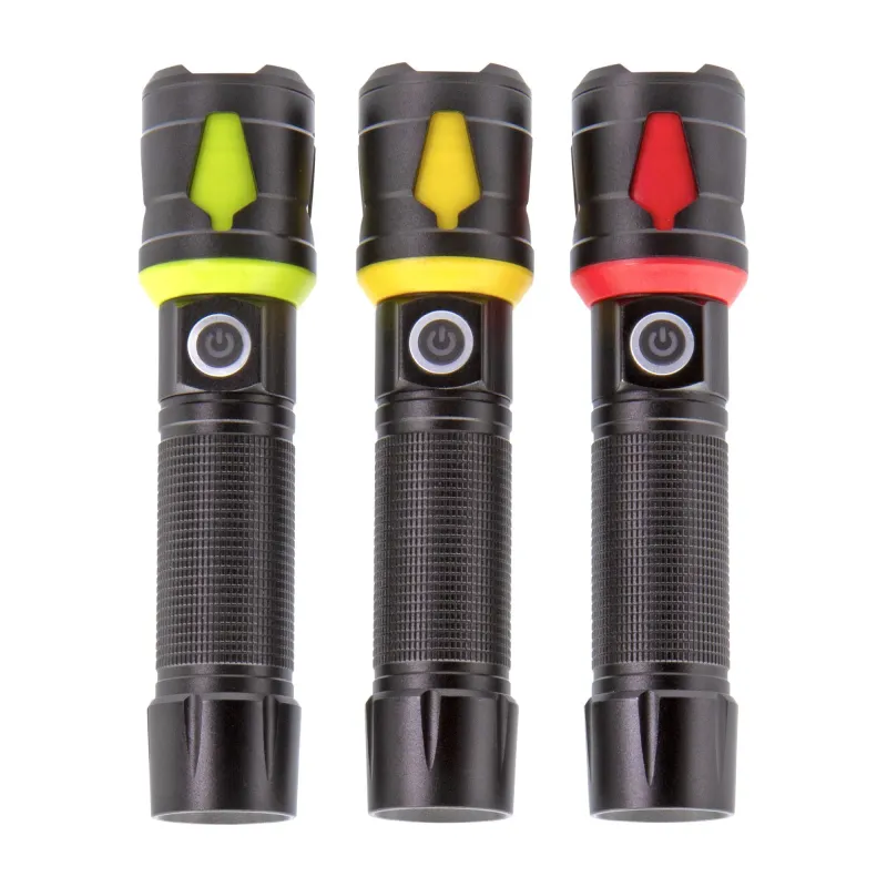Multi-Function 10W Re-energizable Aluminium Torch