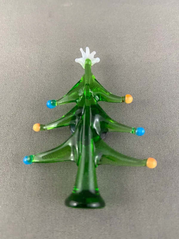Multi-Function Handblown Glass Tree Magnet