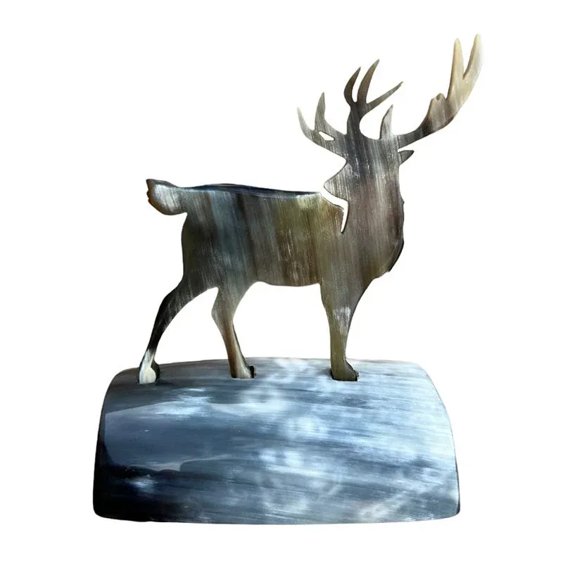 Multi-Function Horn Deer Stag On Stand