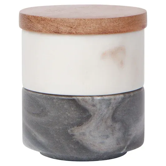 Multi-Function Marble Salt Cellar