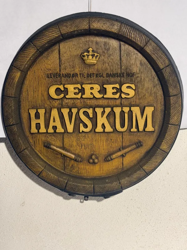 Multi-Function Old-school CERES HAVSKUM Beer Sign