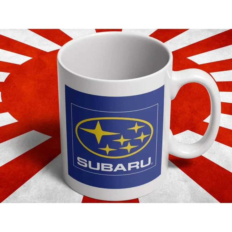 Multi-Function Subaru Pottery Mug No. 1