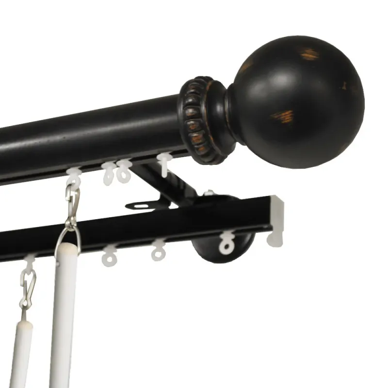 Multi-Function Tekno 40 Double Traverse Rod Adjust