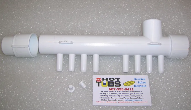 Multi-Function T-Shape PVC 8 Port Air Manifold