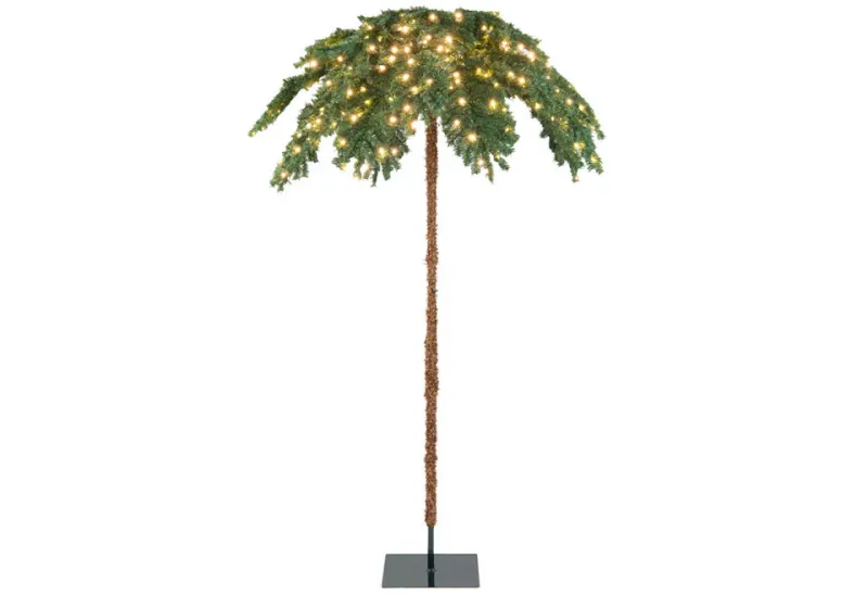 Multi-Purpose 6-Ft. Pre-Lit Christmas Palm Tree
