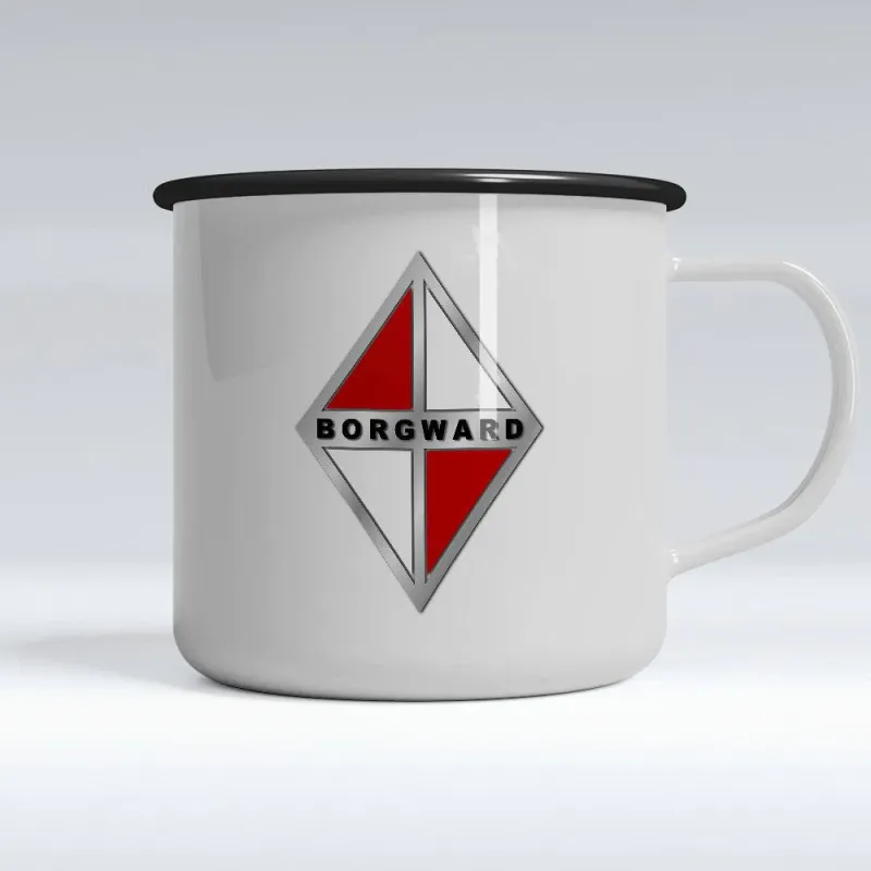 Multi-Purpose Borgward Enamel Mug