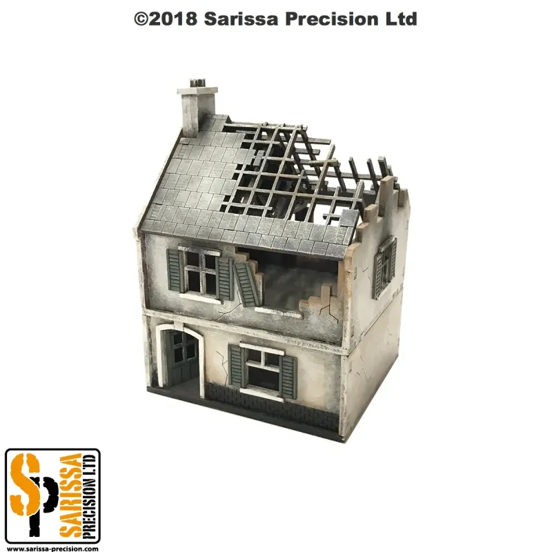 Multi-Purpose Destroyed Modest House - 20mm