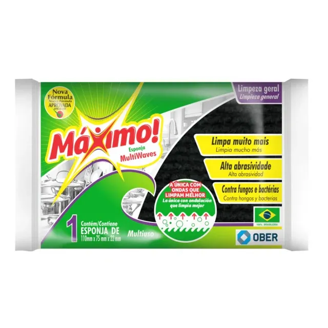 Multi-Purpose ESPONJA MAXIMO NUMEROUS WAVES C/1