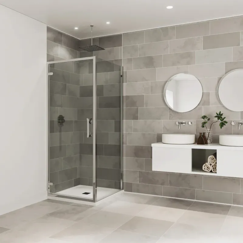 Multi-Purpose ETO Hinge Shower Door