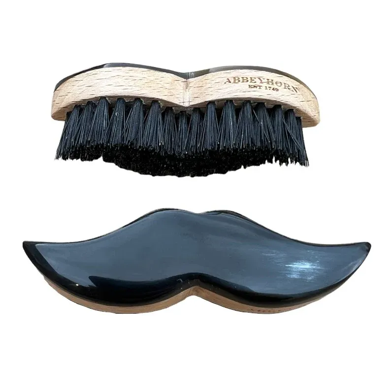 Multi-Purpose Horn Moustache Brush