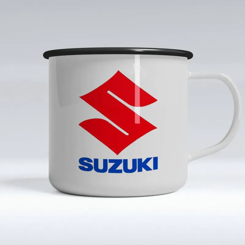 Multi-Purpose Suzuki Enamel Mug