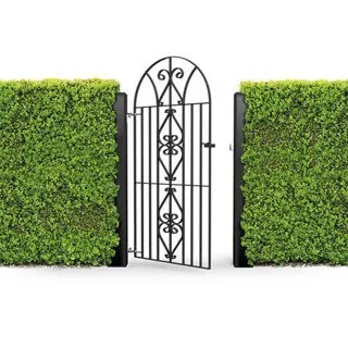 Multi-Purpose Windsor Bow Top Steel Gate