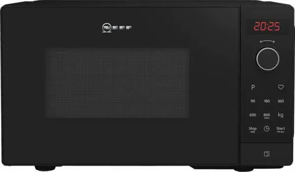 Neff FLAWG 20 S 2 sw Mikrowelle 800W 20L 5Stufen 7Autoprg.Linksanschlag