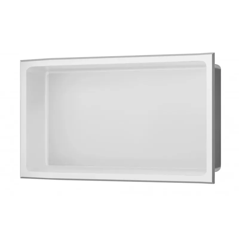 Niche de Douche 24x12, finie blanche