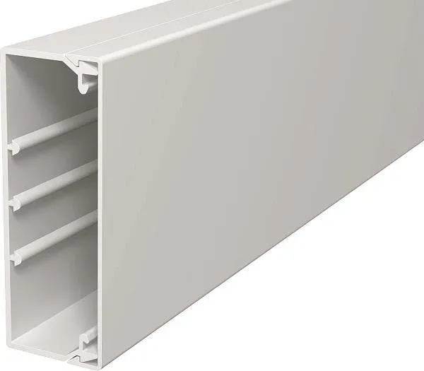 OBO WDK40110RW Wand-u.Deckenkanal ** m.Bodenlochung 40x110x2000 PVC 619115