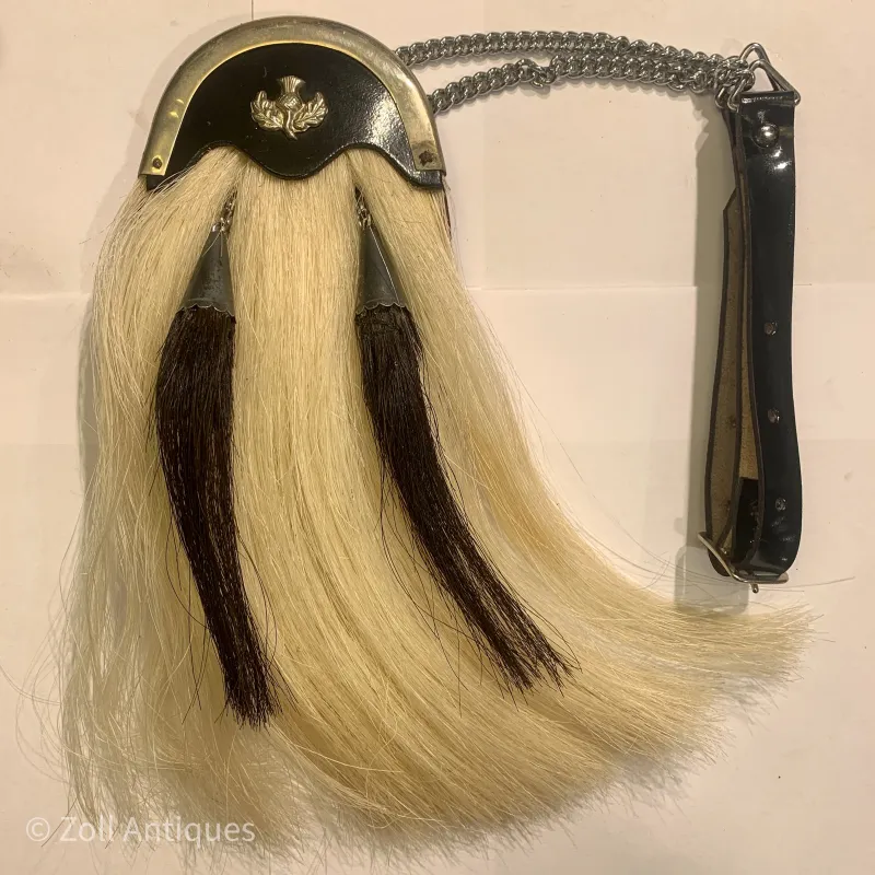 Older Scottish military Sporran.