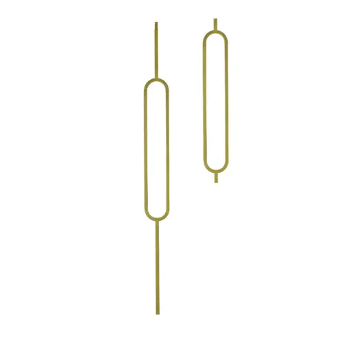 Oval Iron Baluster Olde Warm alloy