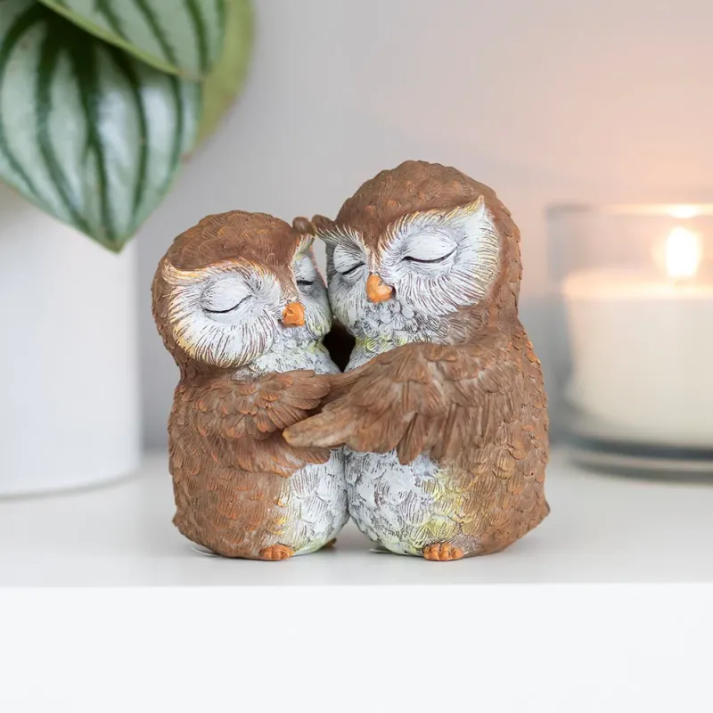 Owl Couple Ornament DIY Projects