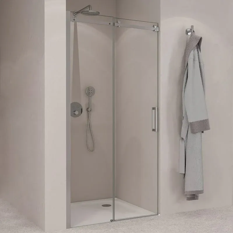 Paroi de douche fixe + porte coulissante STUROTEC 3070 120 x 200 cm Vibration Reduction