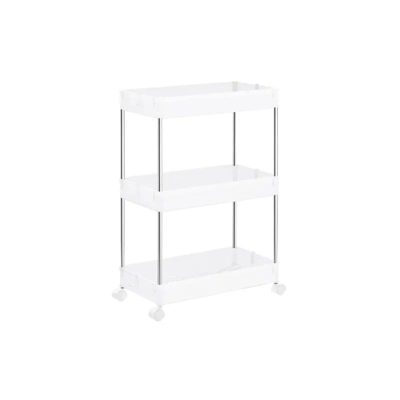 Pearl 3-Tier Storage Rack on Wheels Home & Workshop