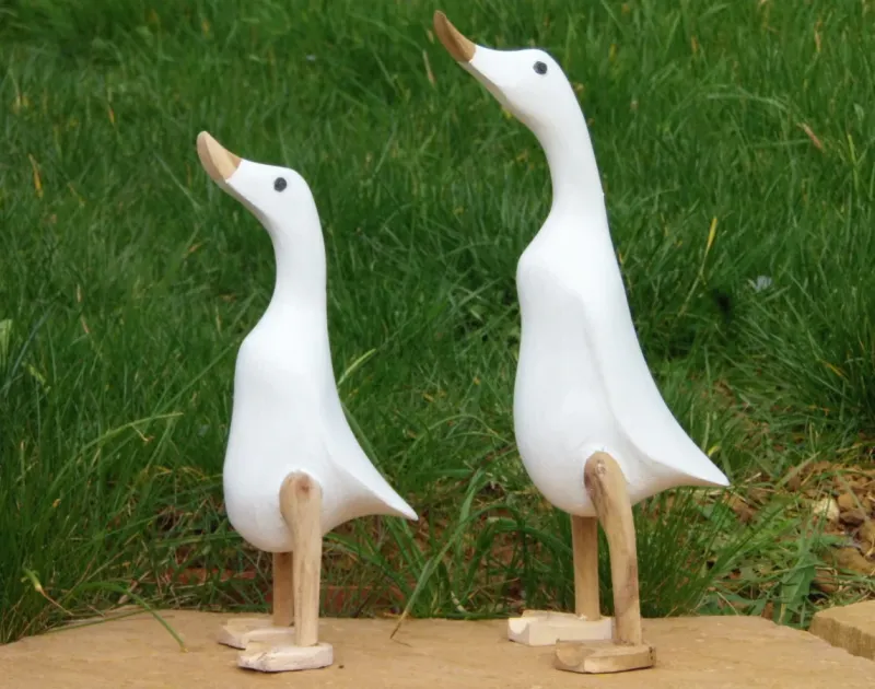 Pearl Wooden Ducks