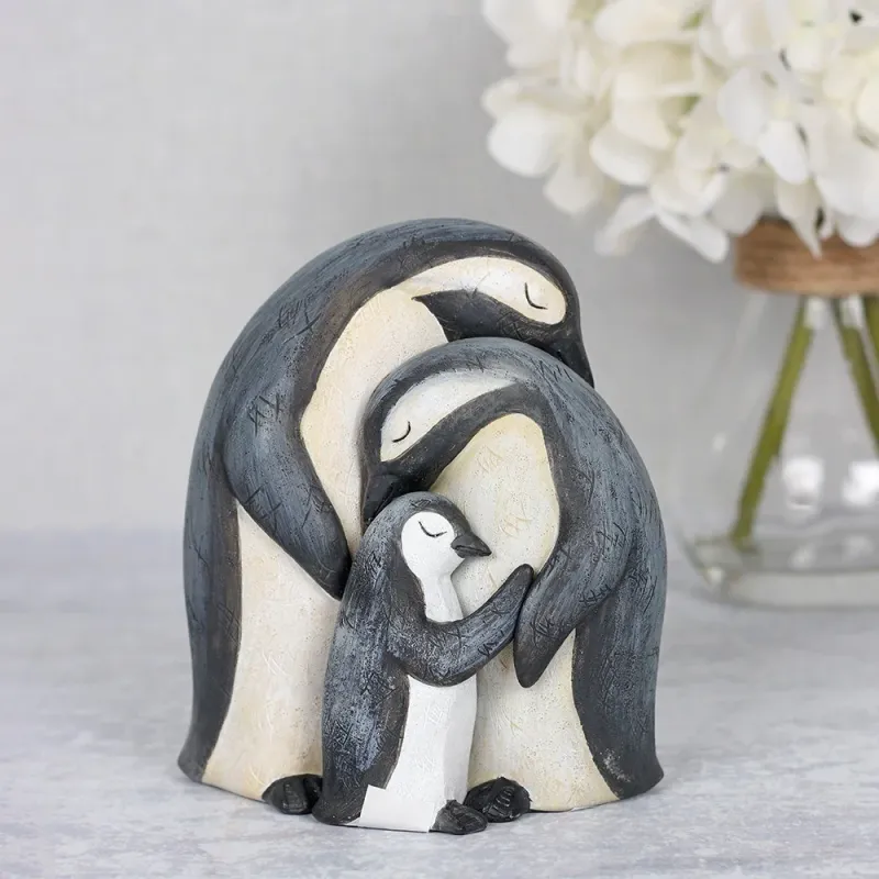 Penguin Family Ornament | Variable Speed | Overload Protection