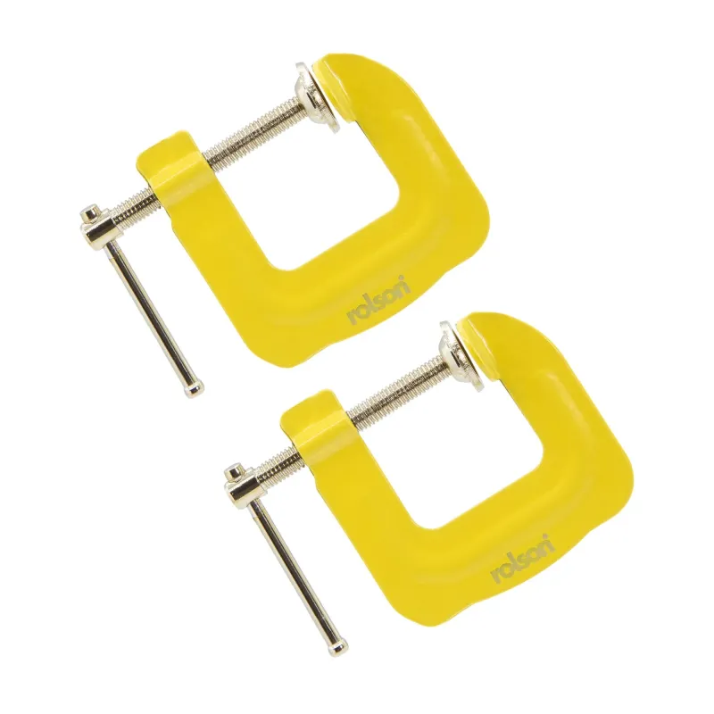 2 Piece 25mm Sheet Alloy G-Clamps