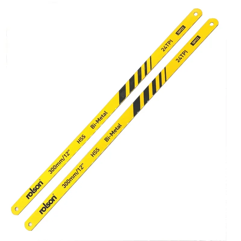 2 Piece 300mm Bi-Metal Hacksaw Blades