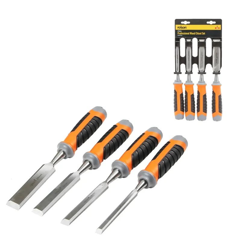 4 Piece Skilled Wood Chisel Set
