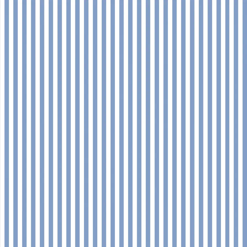 Pinstripe Wallpaper Cornflower Navy