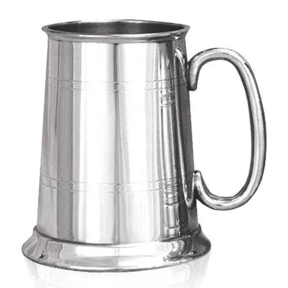 1 Pint Pewter Tankard Quick-Release