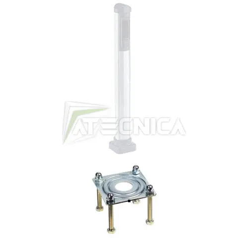 Plaque de fondation pour colonnes colonnettes 6100150 FAAC GENIUS VEGA