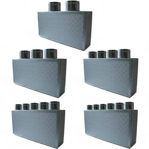 PLENUM DI MANDATA LAMIERA ZINCATA PER CANALIZZATO 7/9/12/14