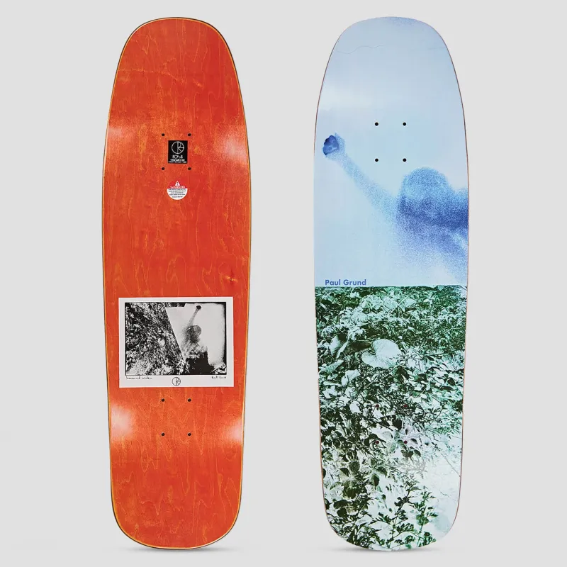 Polar 9.25 1992 Paul Grund Man Window Skateboard Deck