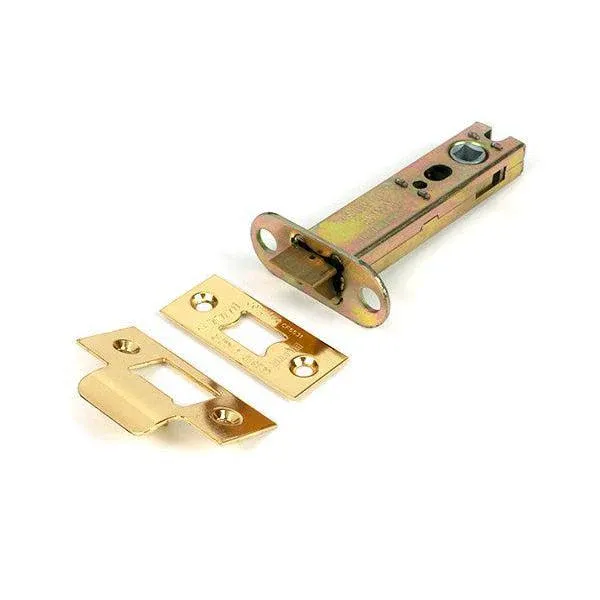 Polished Brass 4" Dense Duty Latch