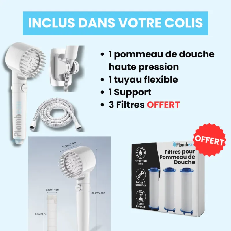 Pommeau de Douche Blanc DIY Projects