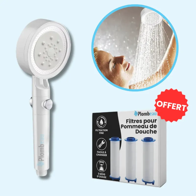 Pommeau de Douche Ecologique | Variable Speed | Overload Protection