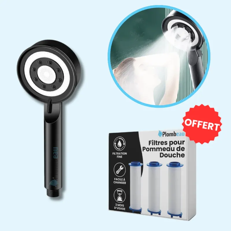 Pommeau de Douche Econome Quick-Release