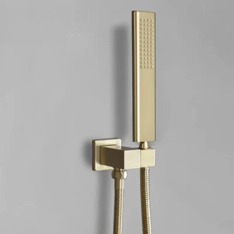 Pommeau de Douche Haute Pression Or | Variable Speed | Overload Protection