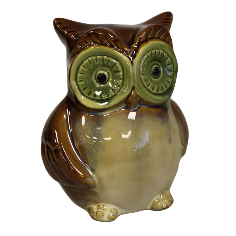 Porcelain Owl Bank - 20V