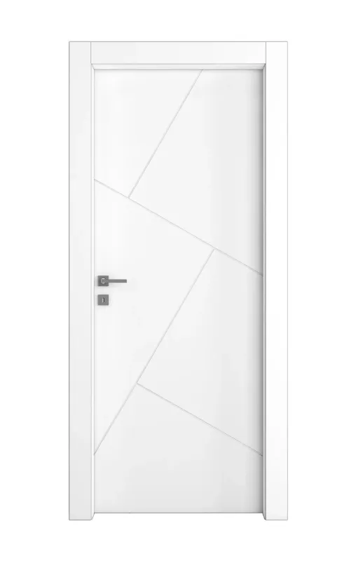 Porta laccata pantografata bianca | Lifetime Warranty