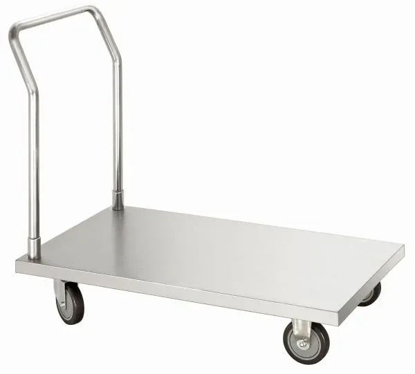 Precision Chariot de transport inox robuste et maniable