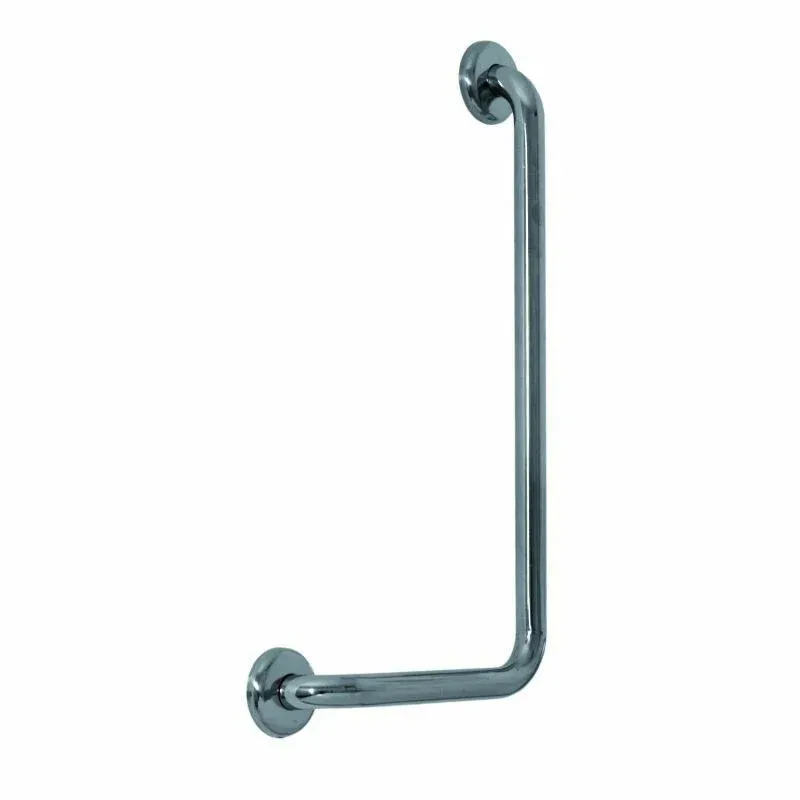 Precision CORRIMANO SINISTRO 90° ACCIAIO INOX LUCIDO 30 X 60 CM