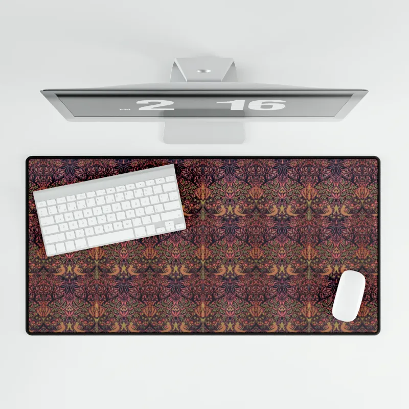 Precision Desk Mat inspired William Morris - Dove and Rose Collection
