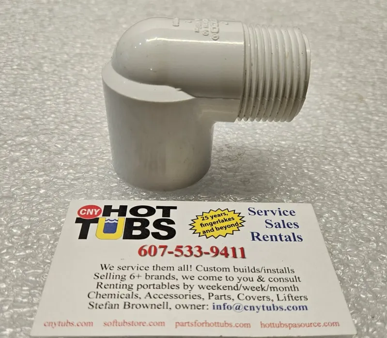 Precision 1 inch MPT X 1 inch 90 ELBOW